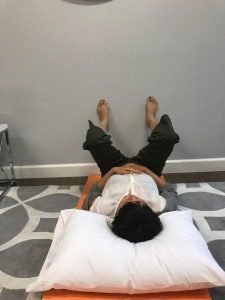 Groin Stretch:Pelvic Floor Relax Position