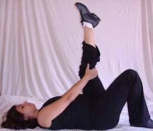 Hamstring stretch and sciatic nerve glide