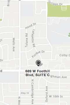 Map to Fusion Wellness PT Mid Wilshire Location